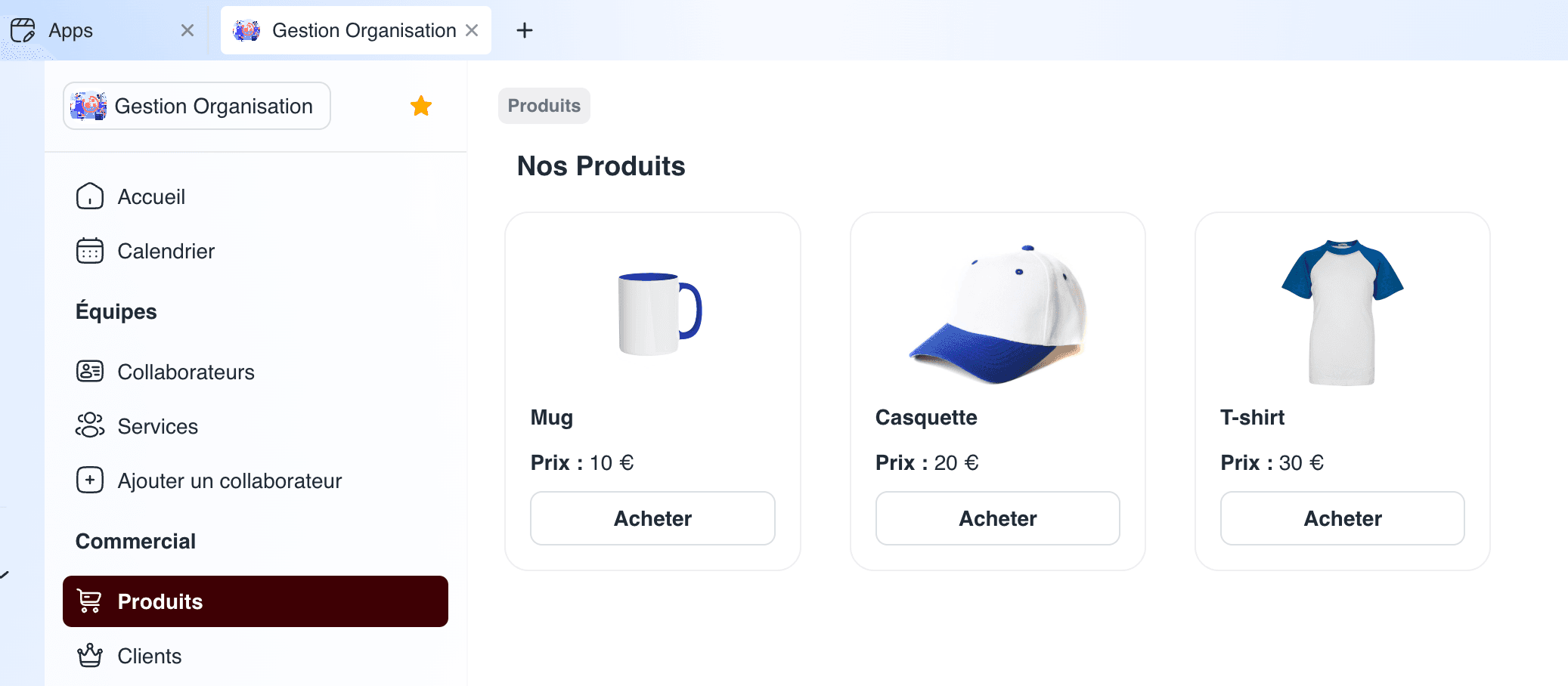 Miniature du tutoriel Afficher une liste d'éléments sous forme de cartes