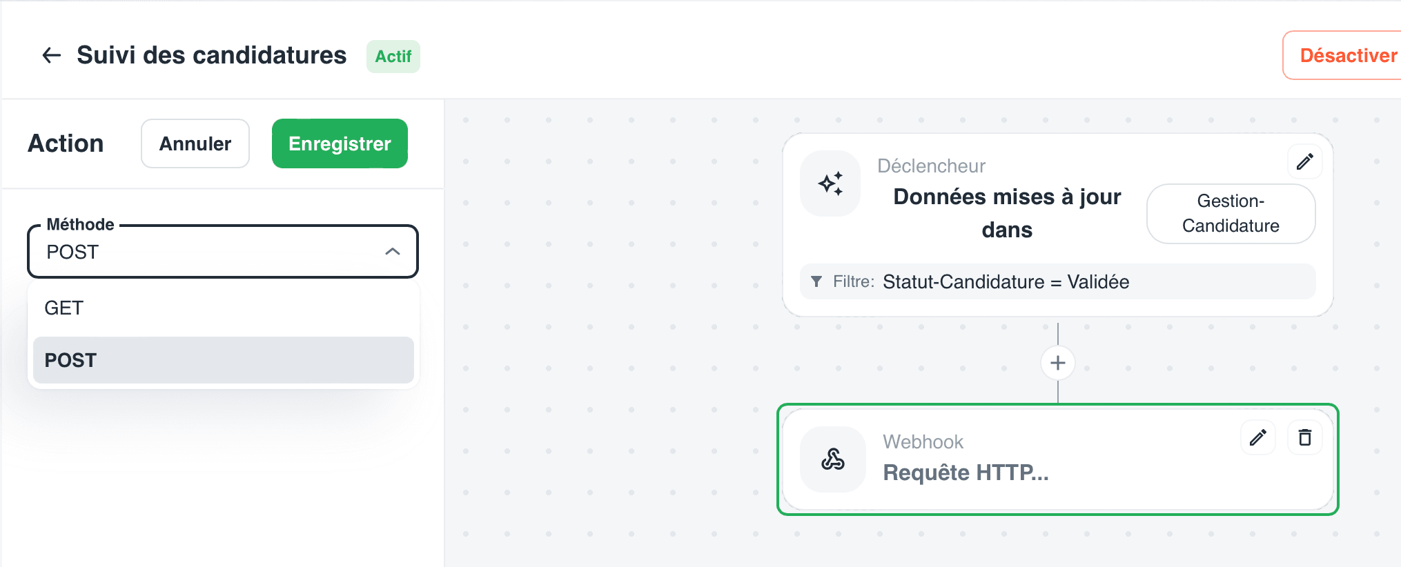 Miniature du tutoriel Créer une intégration webhook