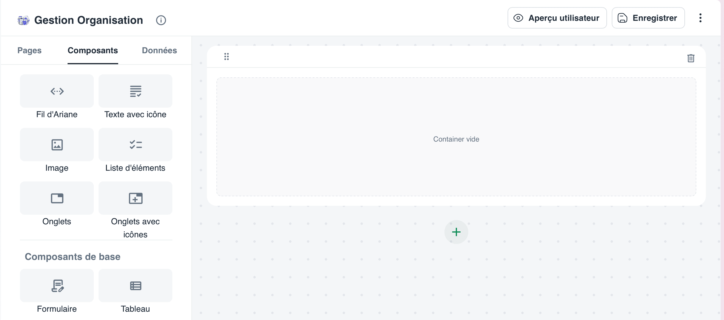 Miniature du tutoriel Ajouter des composants à une page d'application