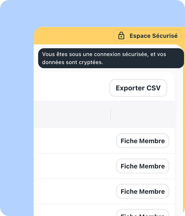 Sécurité et pérennité de vos données