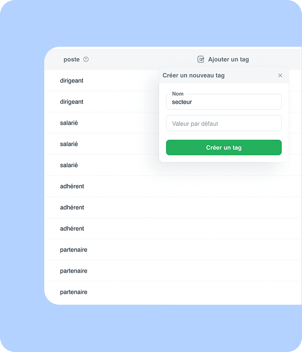 Gestion des équipes facilitée