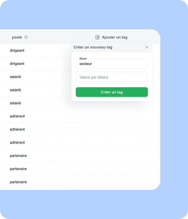 Accès personnalisés pour tous vos membres